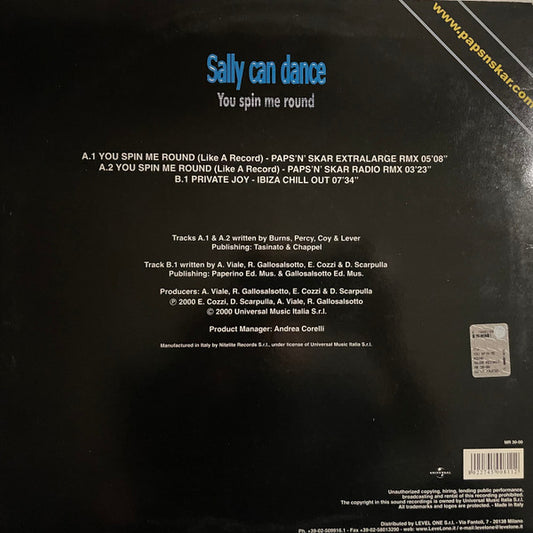 Sally Can Dance - You Spin Me Round
