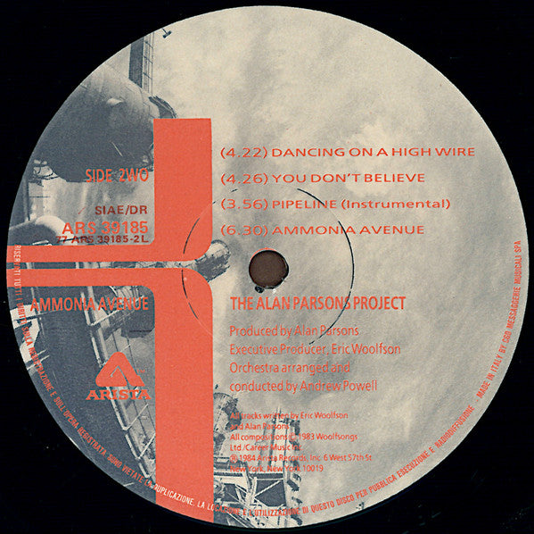 The Alan Parsons Project - Ammonia Avenue