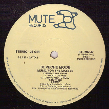 Depeche Mode - Music For The Masses