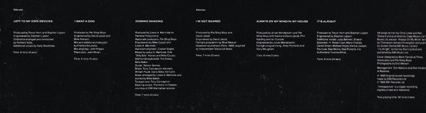 Pet Shop Boys - Introspective