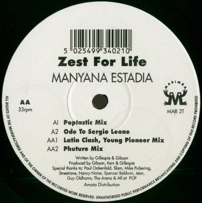 Zest For Life - Manyana Estadia