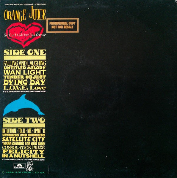 Orange Juice - You Can't Hide Your Love Forever