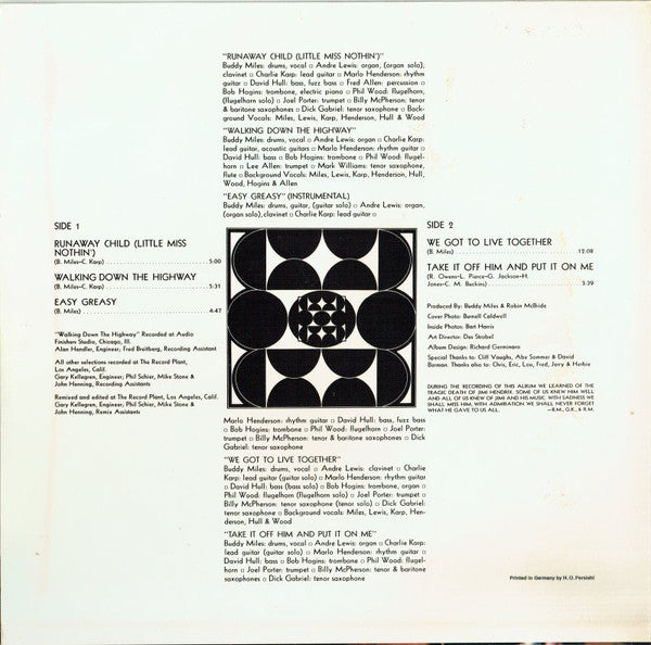 Buddy Miles - We Got To Live Together