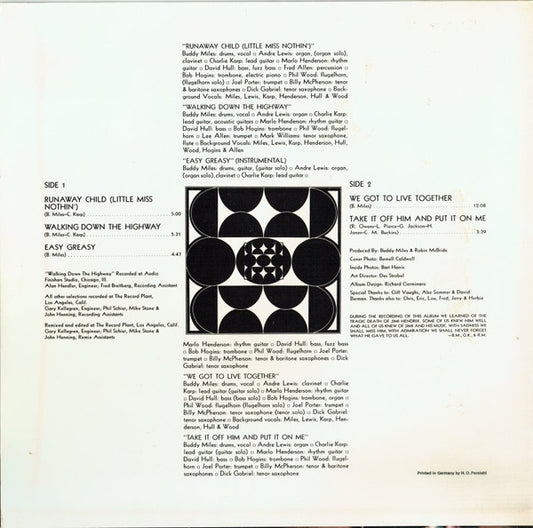 Buddy Miles - We Got To Live Together