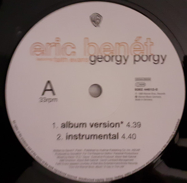 Eric Benét Featuring Faith Evans – Georgy Porgy