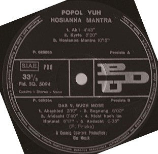 Popol Vuh - Hosianna Mantra
