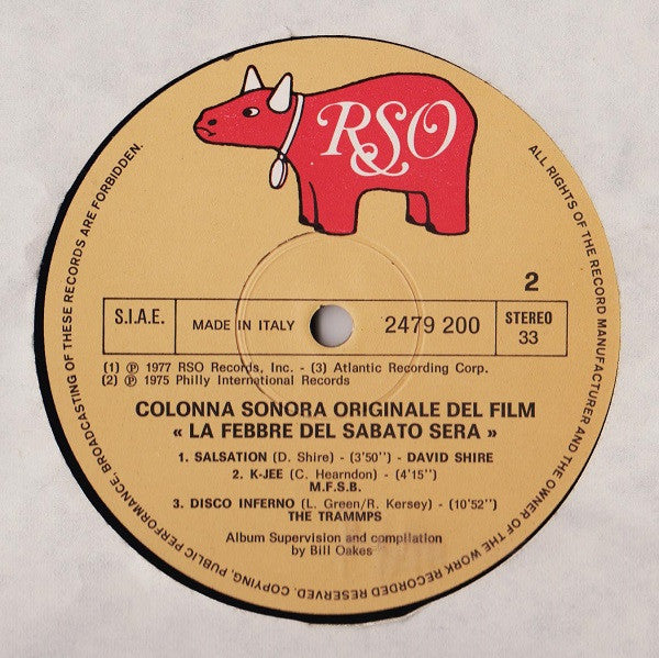Various - La Febbre Del Sabato Sera = Saturday Night Fever (Colonna Sonora Originale Del Film)