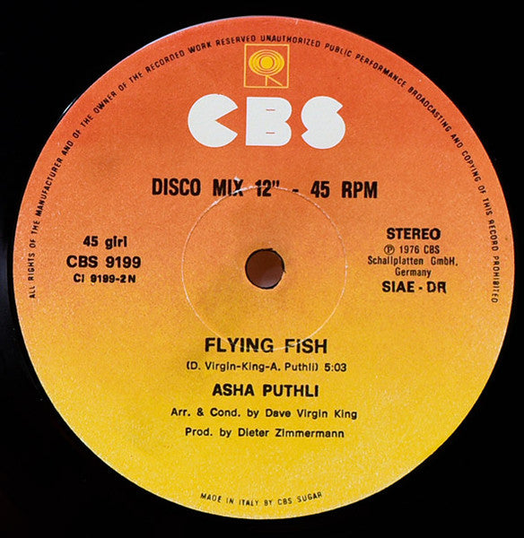 Asha Puthli - The Devil Is Loose / Flying Fish