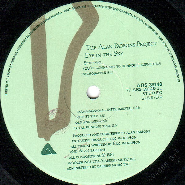 The Alan Parsons Project - Eye In The Sky