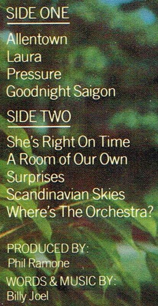 Billy Joel - The Nylon Curtain