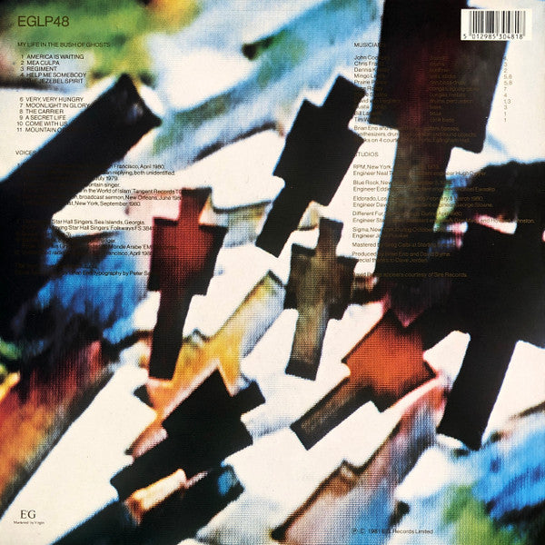 Brian Eno - David Byrne ‎– My Life In The Bush Of Ghosts