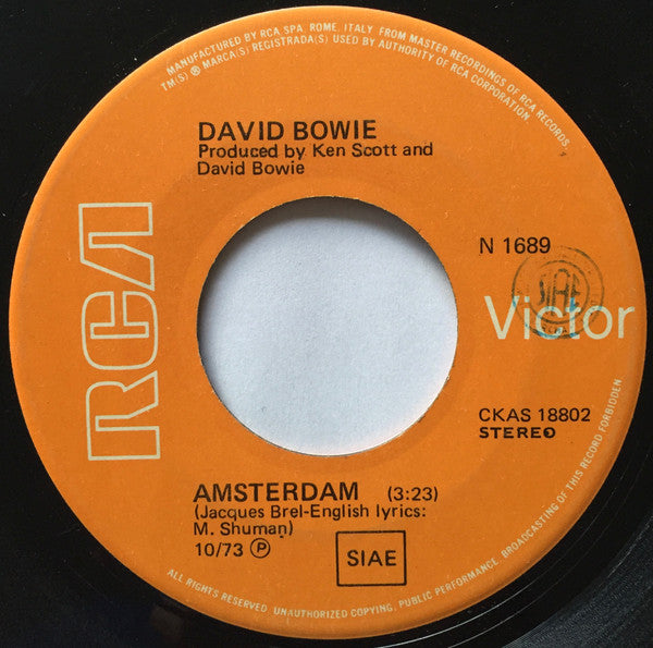 David Bowie - Life On Mars? / Amsterdam (7")