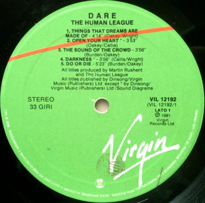 The Human League - Dare!