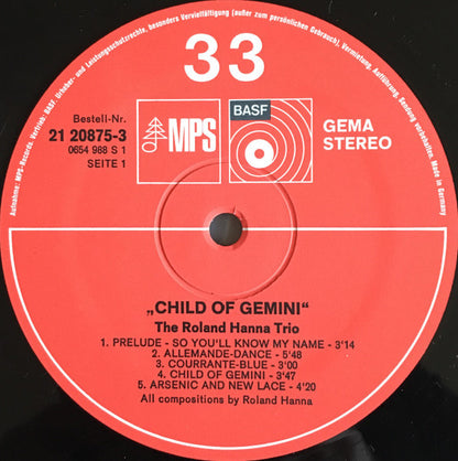 Roland Hanna Trio - Child Of Gemini