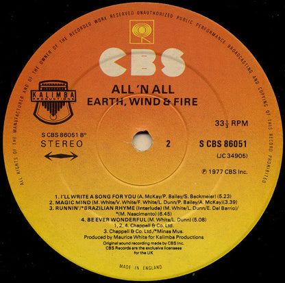 Earth, Wind & Fire - All 'N All