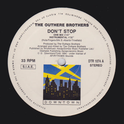 The Outhere Brothers - Don't Stop