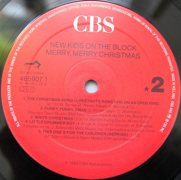 New Kids On The Block - Merry, Merry Christmas