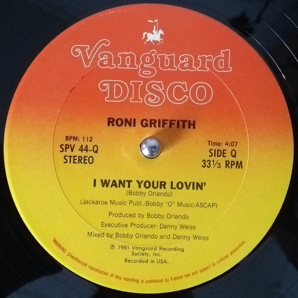 Roni Griffith - Desire / I Want Your Lovin'