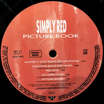 Simply Red - Picture Book