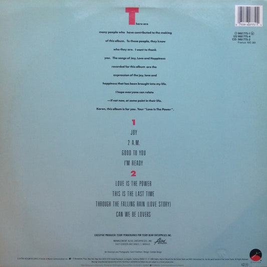 Teddy Pendergrass - Joy