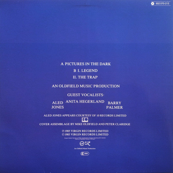 Mike Oldfield - Pictures In The Dark