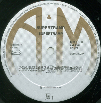 Supertramp - Supertramp