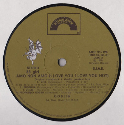 Goblin - Amo Non Amo (I Love You I Love You Not)