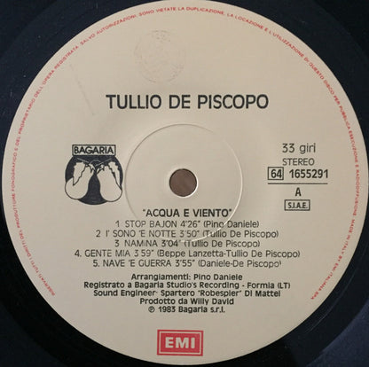 Tullio De Piscopo - Acqua E Viento