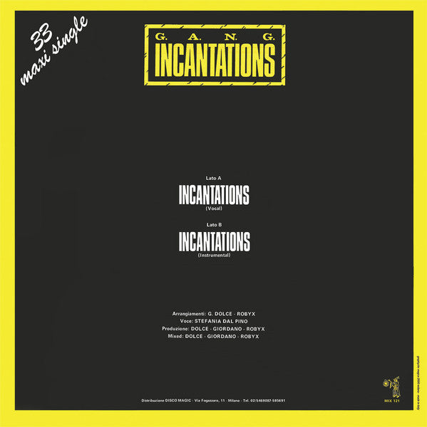 G.A.N.G. - Incantations