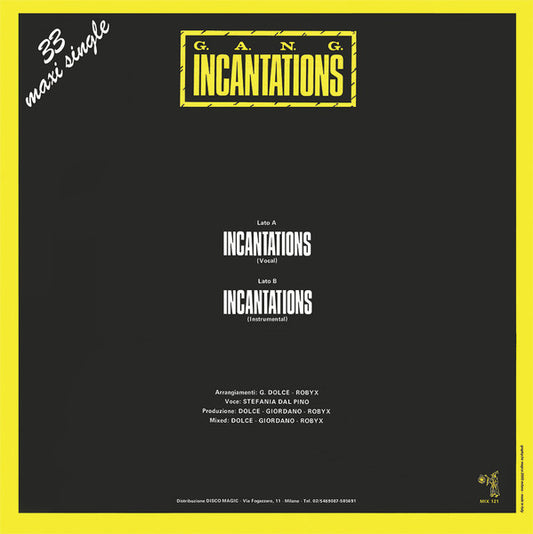 G.A.N.G. - Incantations