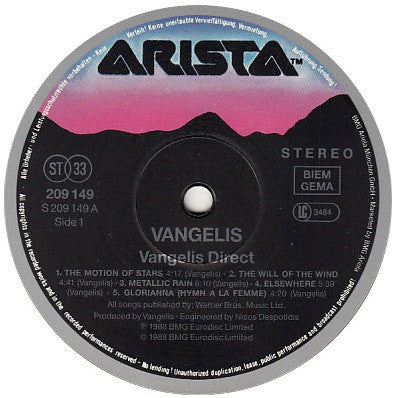 Vangelis - Direct
