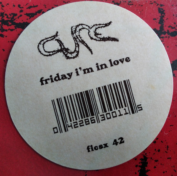 The Cure - Friday I'm In Love