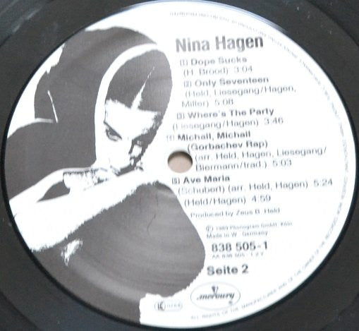 Nina Hagen - Nina Hagen