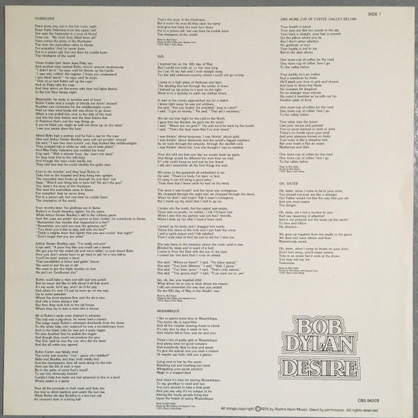 Bob Dylan - Desire