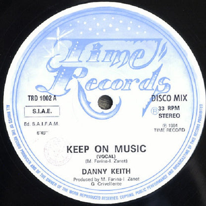 Danny Keith - Keep On Music