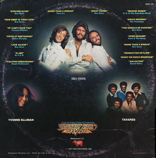 Various - La Febbre Del Sabato Sera = Saturday Night Fever (Colonna Sonora Originale Del Film)