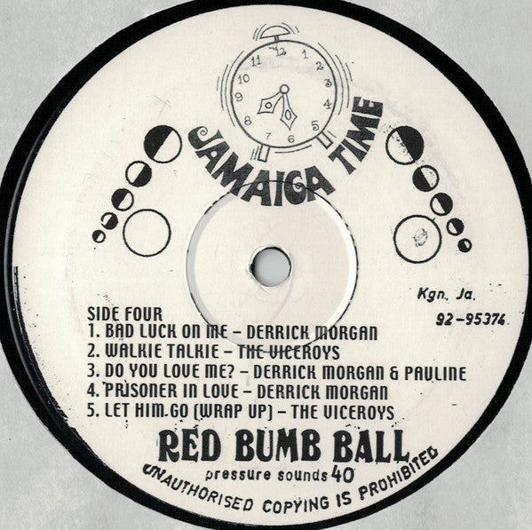Various - Red Bumb Ball - Rare And Unreleased Rocksteady 1966 - 1968