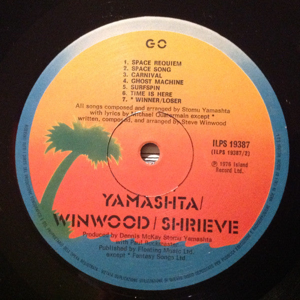 Stomu Yamashta / Steve Winwood / Michael Shrieve ‎– Go