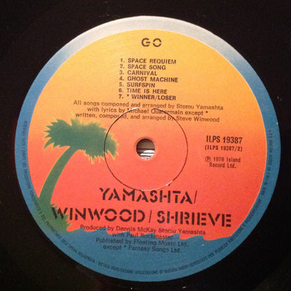 Stomu Yamashta / Steve Winwood / Michael Shrieve ‎– Go