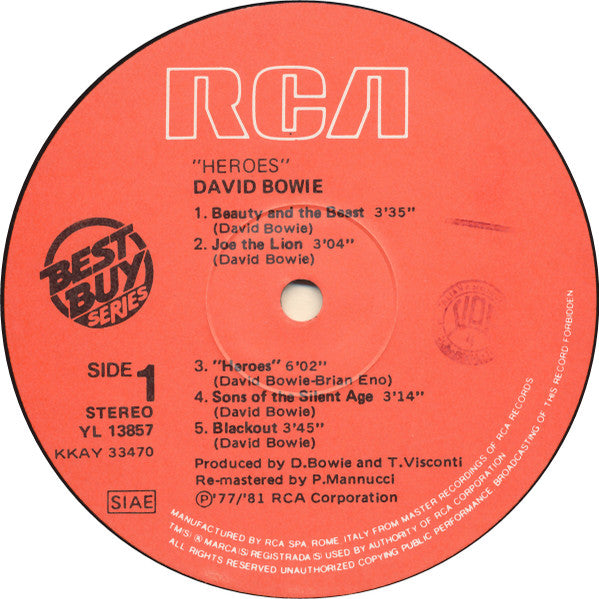David Bowie - "Heroes"