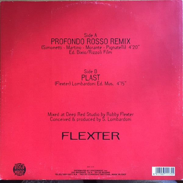 Bobby Flexter - Profondo Rosso