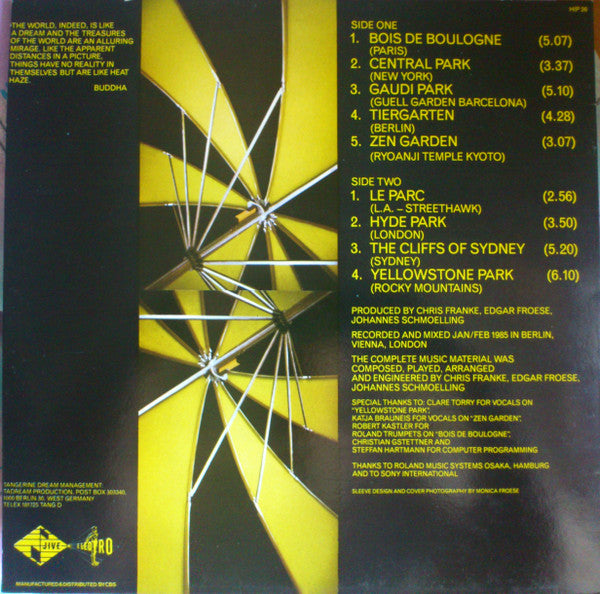 Tangerine Dream - Le Parc