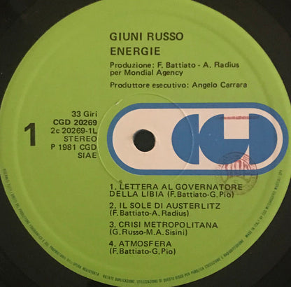 Giuni Russo - Energie