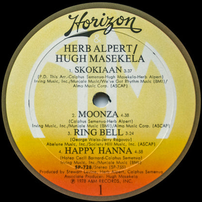 Herb Alpert - Herb Alpert / Hugh Masekela