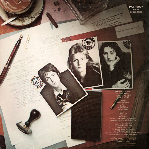Wings - Band On The Run