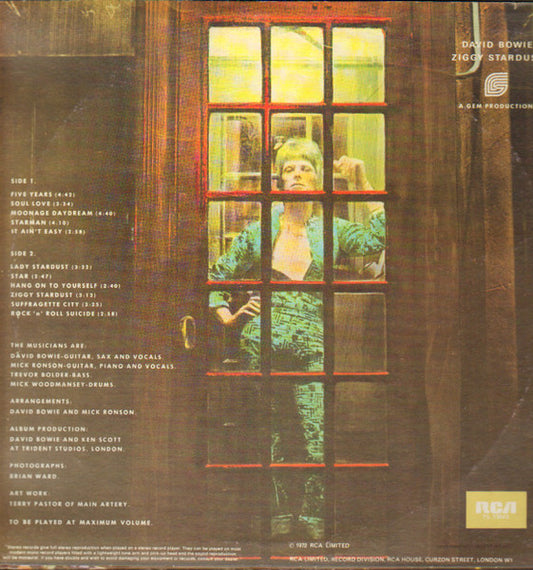 David Bowie - The Rise And Fall Of Ziggy Stardust And The Spiders From Mars