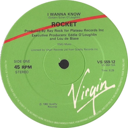 Rocket - I Wanna Know