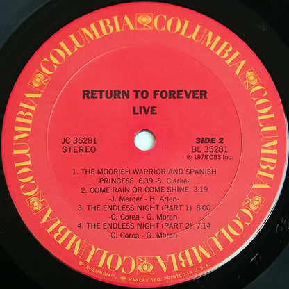 Return To Forever - Live