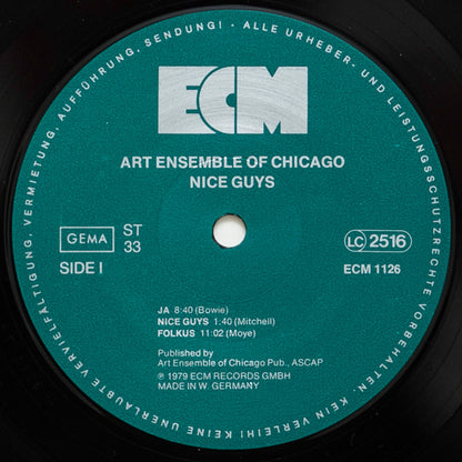 The Art Ensemble Of Chicago - Nice Guys