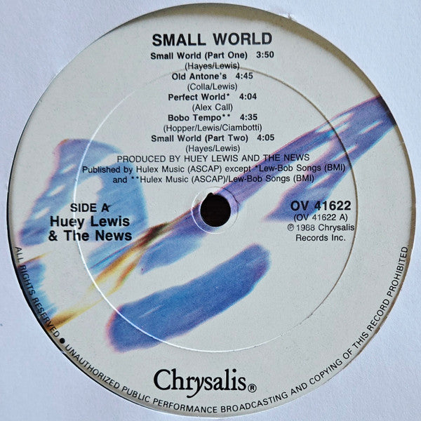 Huey Lewis & The News - Small World